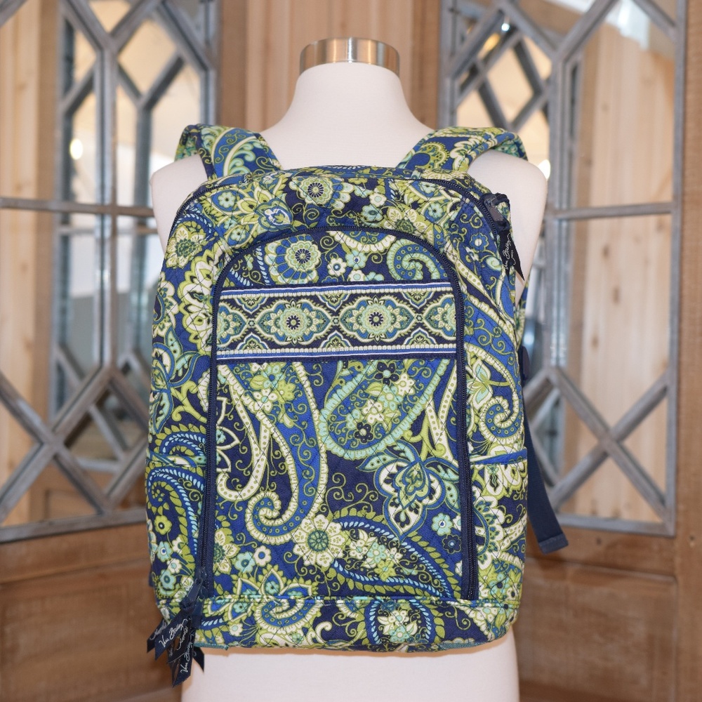 Vera Bradley Paisley Laptop Backpack